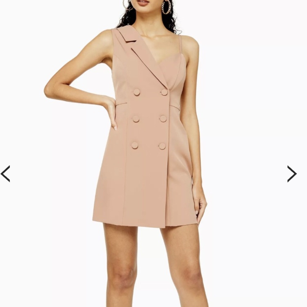 Topshop Tuxedo Dress